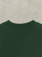 Men's Short Sleeve T-Shirt with Bold "JESUS THE WAY TRUTH LIFE" Print - Green & White Gradient Casual Round Neck Tee, Machine Washable Regular Fit Religious Graphic Top - The Superior Findings Depot