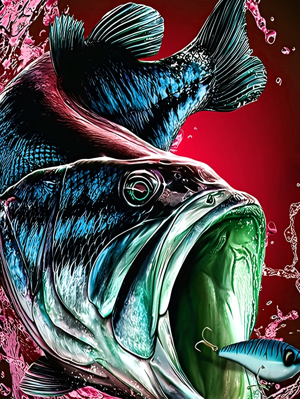 Men's Summer Creative Fashion 3D Digital Print T-Shirt