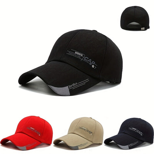 Men's Sports Sunscreen Baseball Cap Letter Print Outdoor Sun Visor Hat