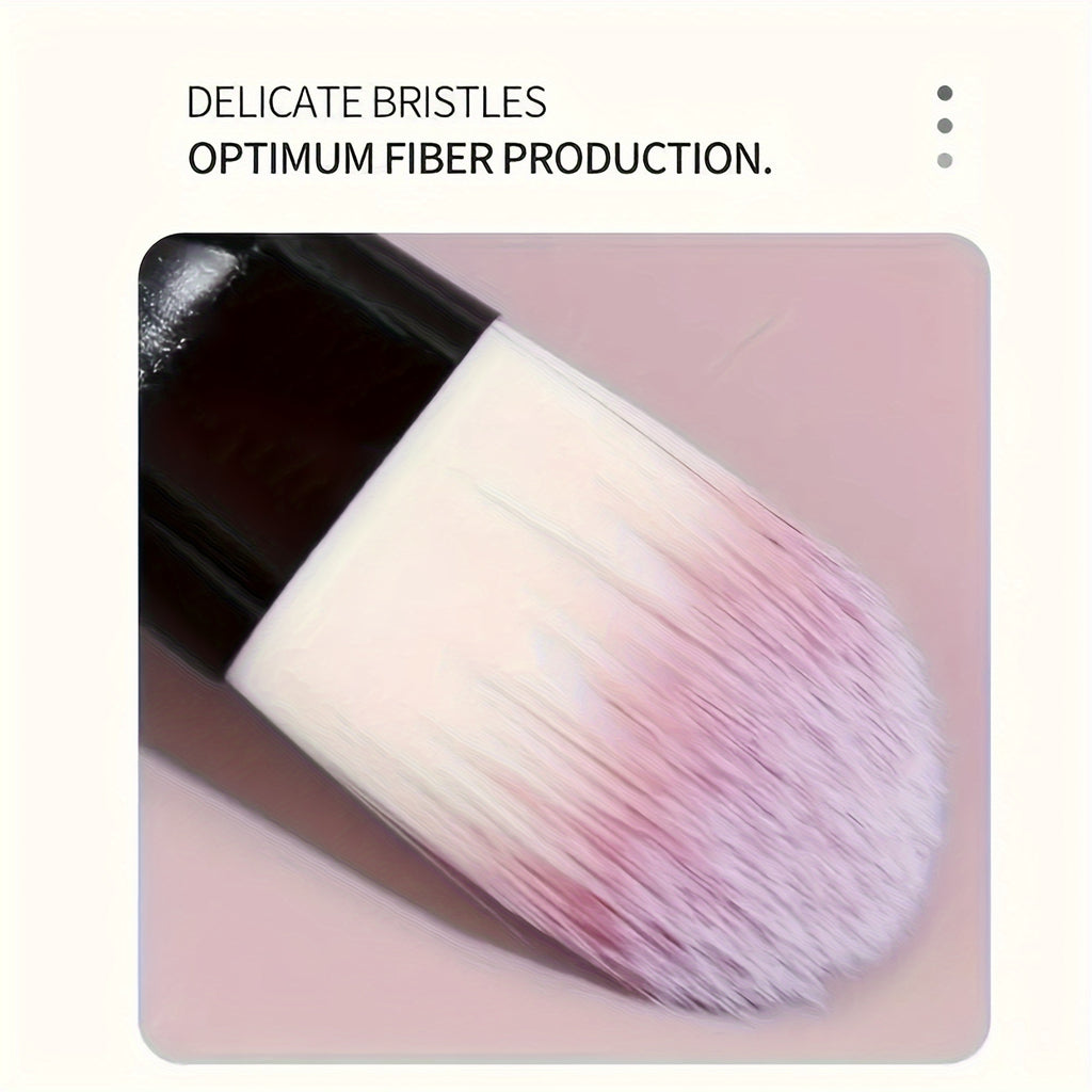 20-Piece Hypoallergenic Makeup Brush Set with Nylon Bristles - Luxe Palm Brushes for Foundation, Blush, Eye Shadow, Eyebrow, & Lip, All Skin Types, ABS Rod - Professional & Beginner Kit, Travel-Friendly - The Superior Findings Depot