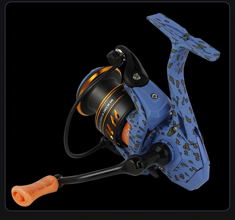 BILLINGS Heavy-Duty Spinning Fishing Reel 2000-5000 Series - 10kg/22LB Max Drag, 5.2:1 & 4.7:1 Gear Ratio, Saltwater/Freshwater, Ambidextrous Left/Right Hand Retrieve, Lightweight Durable Alloy, Large Capacity for Bass, Trout - The Superior Findings Depot