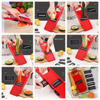 Vegetable Shredder Set - 6/16 Pieces Multifunctional Food Grater