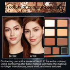 4-Page Makeup Palette, 55 Colors: 24 Eyeshadow Shades (Matte & Glitter), 6 Lip Colors, 9 Contour & Concealer Shades, 6 Highlighter & Eyeshadow Palettes in Berry, Pink, Purple, Red, Golden - Perfect Gift for Women on Special O - The Superior Findings Depot