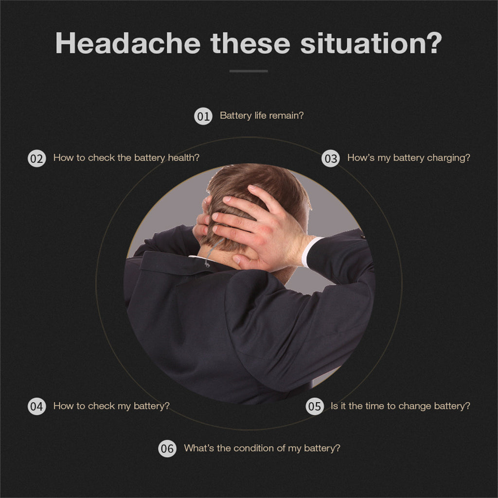 BM310 12V Car Battery & Alternator Tester with 6-LED Diagnostic System,, Reverse, Portable Auto Battery Test Tool for, Motorcycles, SUVs, Trucks, Boats, RVs, forklifts, Hybrid Vehicles (Hardwired/- - The Superior Findings Depot