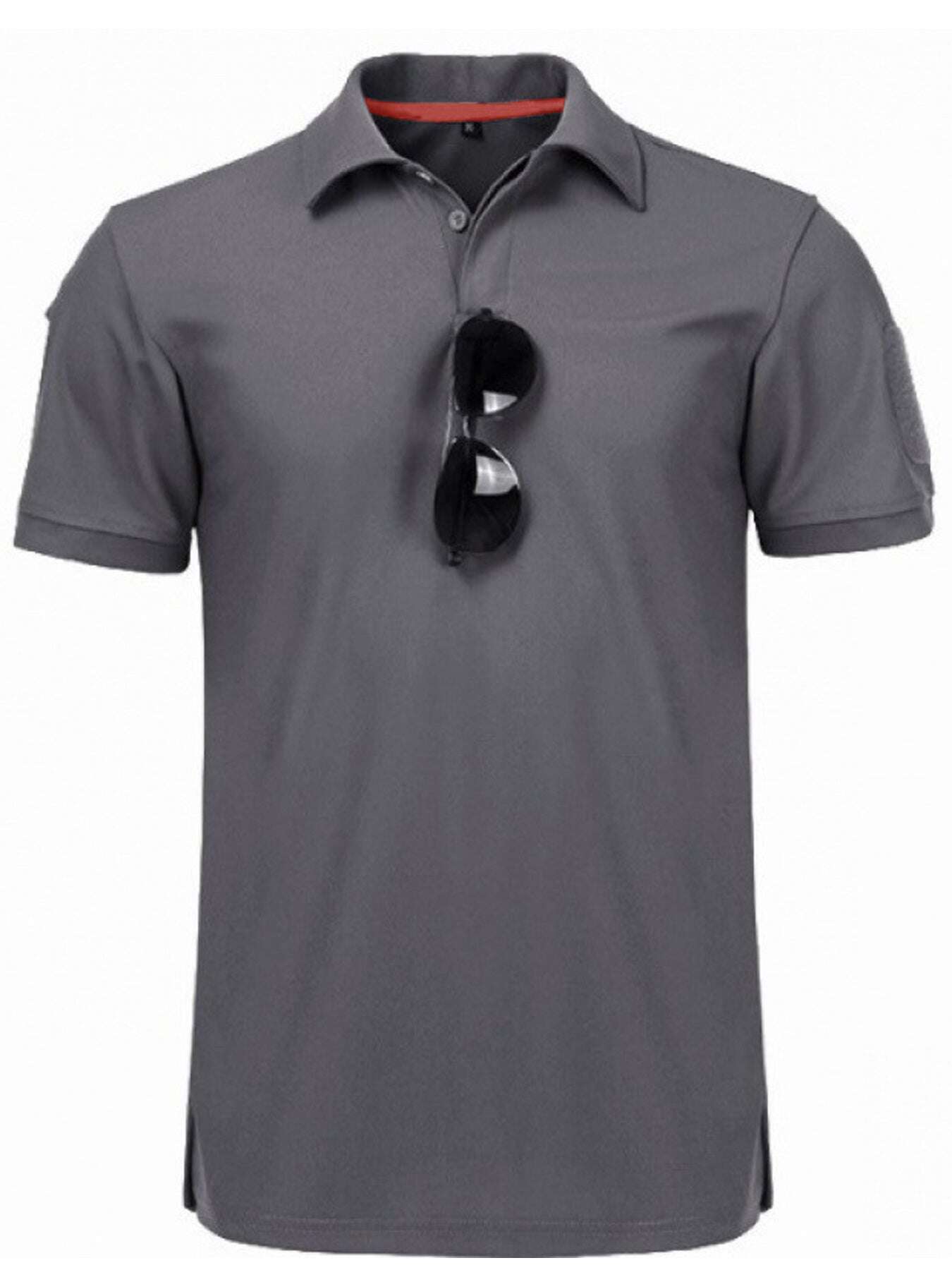 4pcs Men'S Quick-Dry Breathable Short Sleeve Polo Shirts - Lightweight Summer Outdoor T-Shirts with Collar, Regular Fit for Hiking, Golf, Beach - The Superior Findings Depot