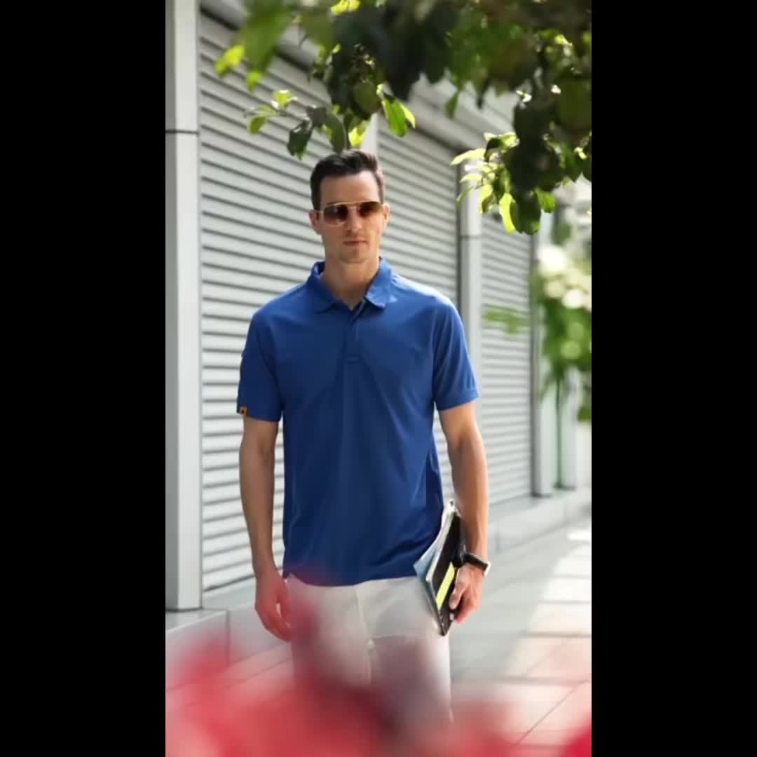 4pcs Men'S Quick-Dry Breathable Short Sleeve Polo Shirts - Lightweight Summer Outdoor T-Shirts with Collar, Regular Fit for Hiking, Golf, Beach - The Superior Findings Depot