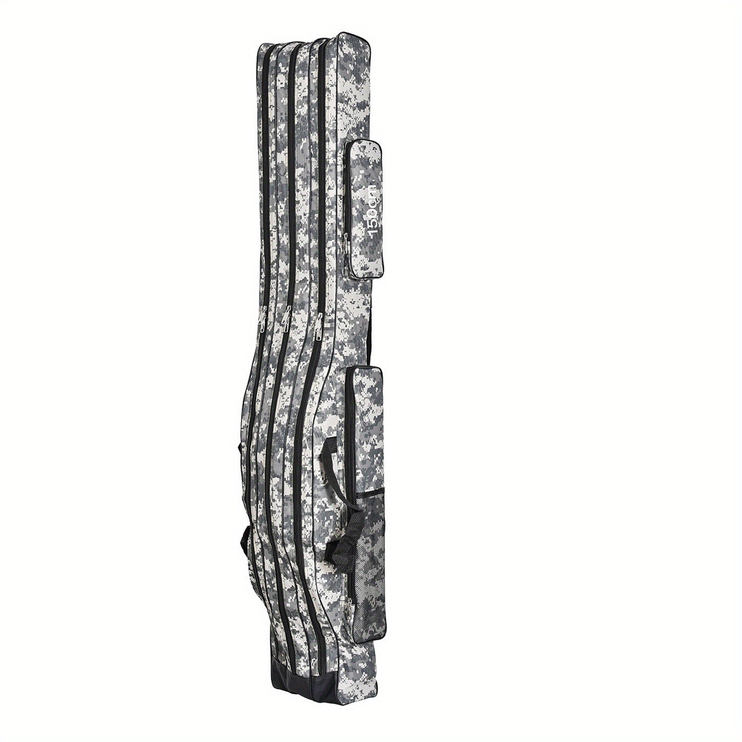1pc Durable 3-Layer Fishing Rod Storage Bag - Effectively Protects and Organizes Your Valuable Tackle and Gear, Keeping Them Safe and Within Reach