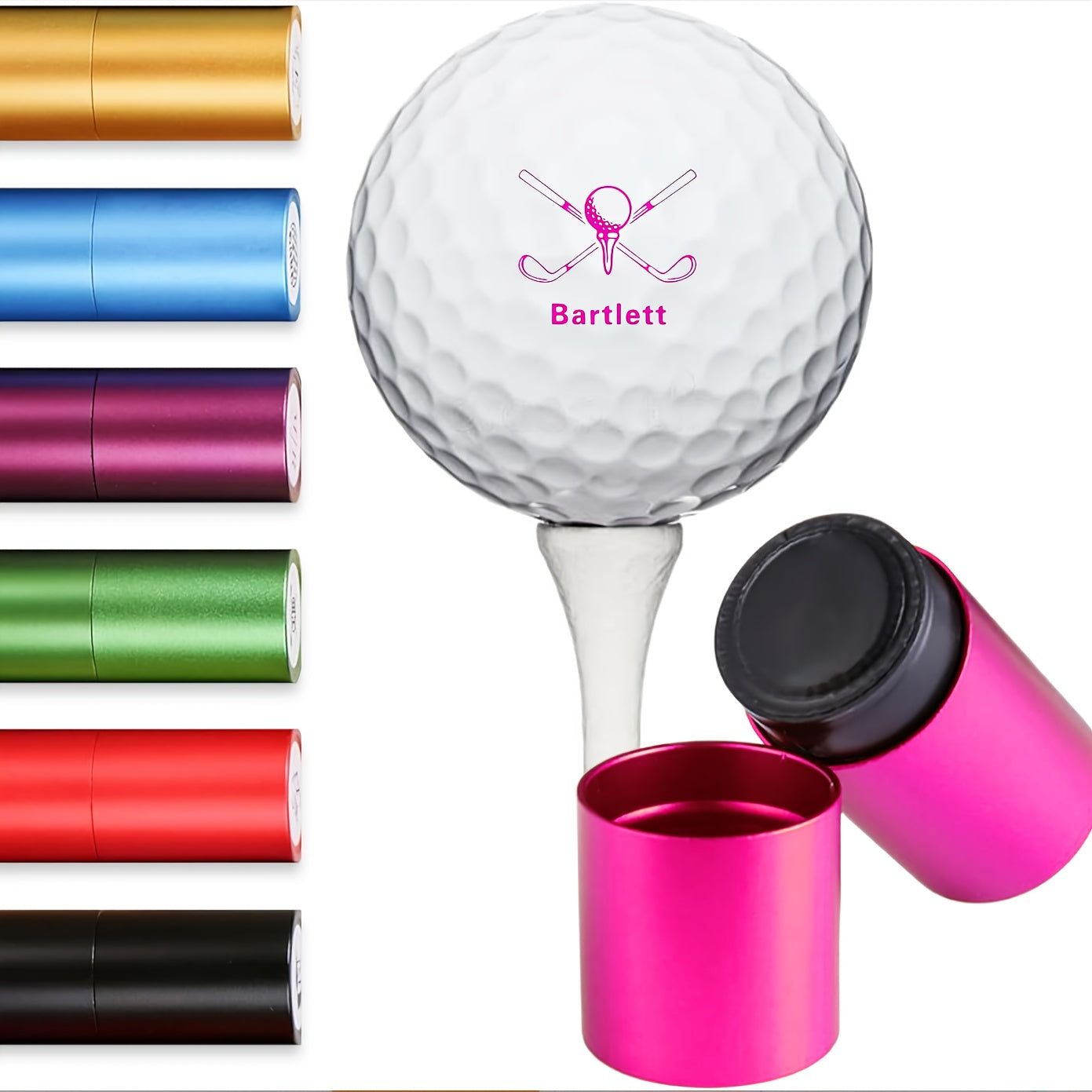 Reusable Golf Ball Marker - Numbered 1-9 & Lettered A-Z