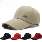 Set of 5 Men'S Baseball Caps Designed for Sun Protection, Featuring Extended Brims Suitable for Fishing - The Superior Findings Depot