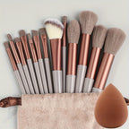 13PCS Soft Fluffy Makeup Brushes Set For Cosmetics Foundation Blush Powder Eyeshadow Kabuki Blending Makeup Brush Beauty Tool - The Superior Findings Depot