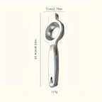 Customizable Engraved Stainless Steel Kitchen Tool Set - Lemon Zester & Juicer