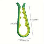 1pc 4-in-1 Multi-Purpose Can Opener with Non-Slip Grip - Perfect for Beer Bottles and Home Kitchen Use