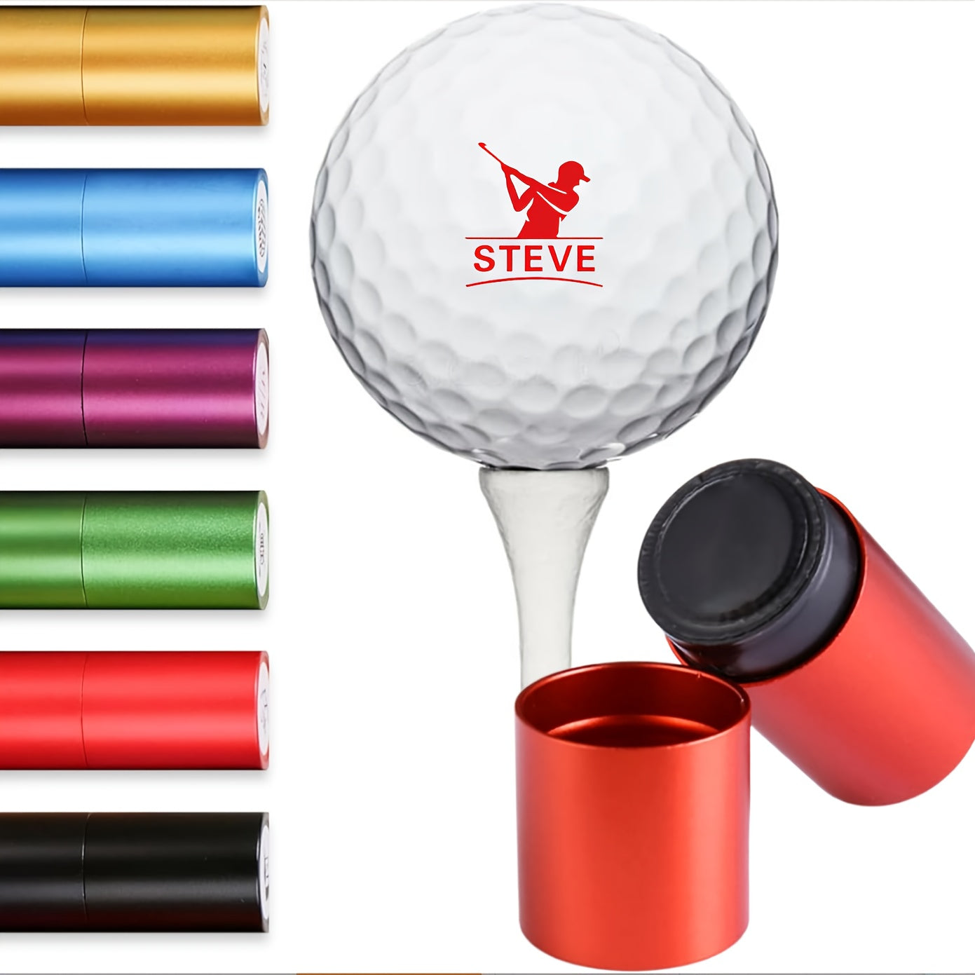 Reusable Golf Ball Marker - Numbered 1-9 & Lettered A-Z