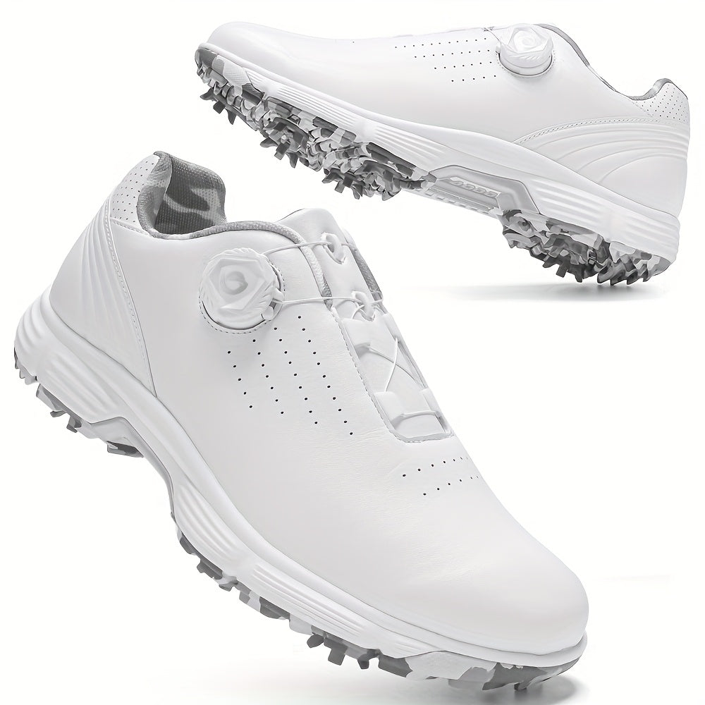 THESTRON Men's Lightweight Golf Shoes - Non-Slip TPU Sole