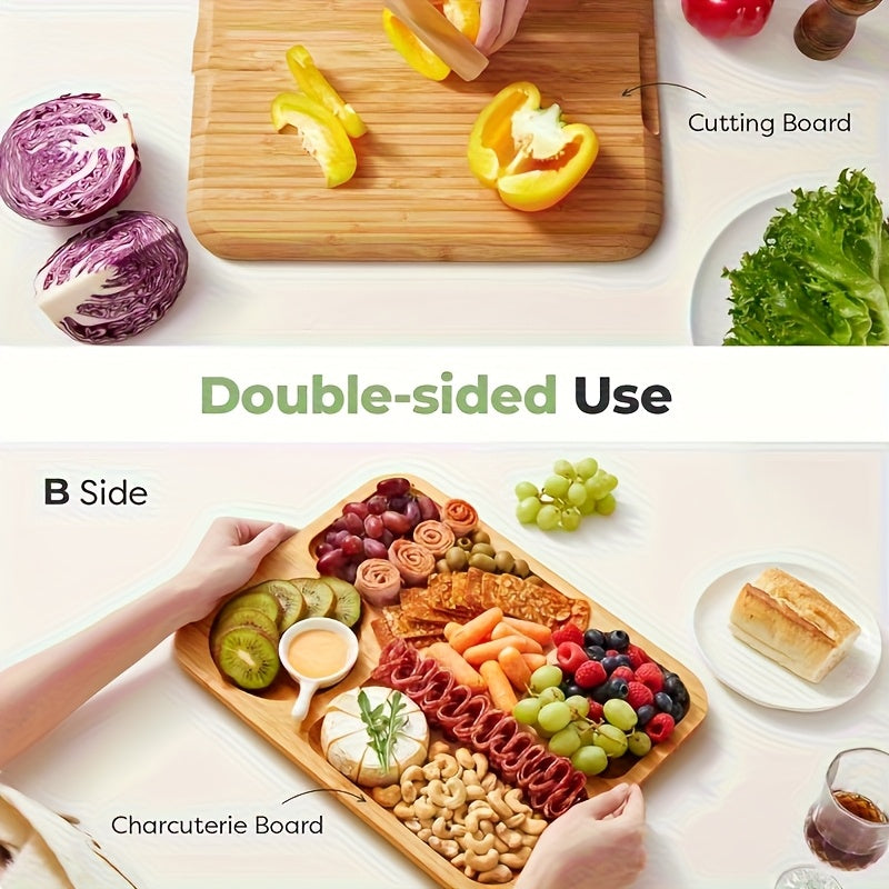 1pc Cheese Tray with Transparent Acrylic Cover | Portable Deli Platter for Camping, Parties, Restaurants | Ideal for Holiday Appetizers, Delicatessen and Snack Serving, Backs as Cutting Board, Party Snack Organizer, Safe Snap - The Superior Findings Depot