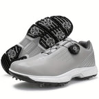 THESTRON Men's Lightweight Golf Shoes - Non-Slip TPU Sole