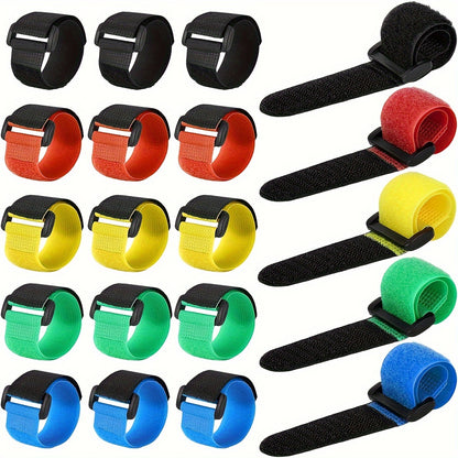 10/20pcs Fishing Rod Tie Strap - Fishing Pole Fixing Wrap Band, Rod Holder, Outdoor Fishing Tools