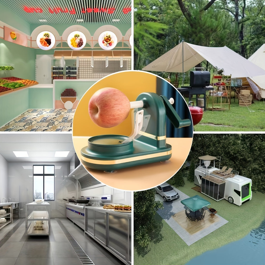 1pc Fruit Peeler Multifunctional Manual Peeler - Stainless Steel