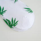 1pair Men's Leaf Pattern Ankle Sock For Spring Summer And Autumn outdoor Waering - The Superior Findings Depot