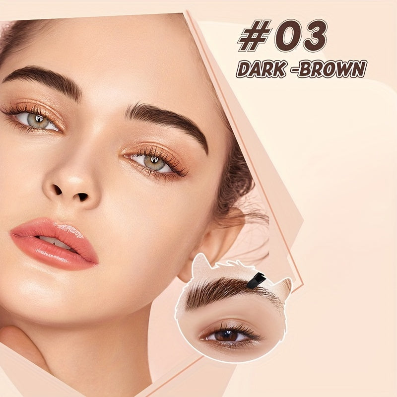 Double-ended Eyebrow Cream, Waterproof And Sweat Proof, Smudge Proof, Long Lasting Makeup Without Separation, Eyebrow Pencil With Matching Brush Eyebrow Pomade - The Superior Findings Depot