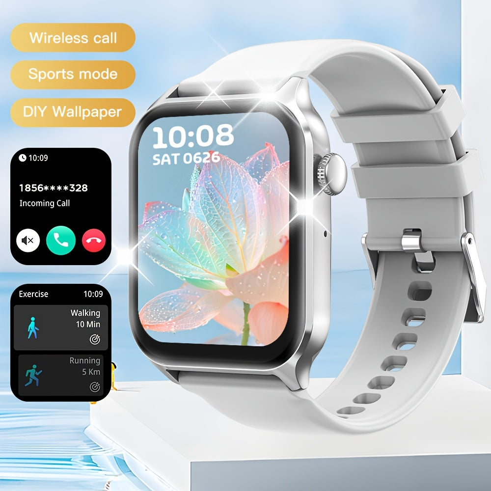 1pc Smart Watches for Women, 1.83'' Outdoor Digital Fitness Watch with Multi-Function for Fitness, Daily Use, Compatible with IOS & Android - The Superior Findings Depot