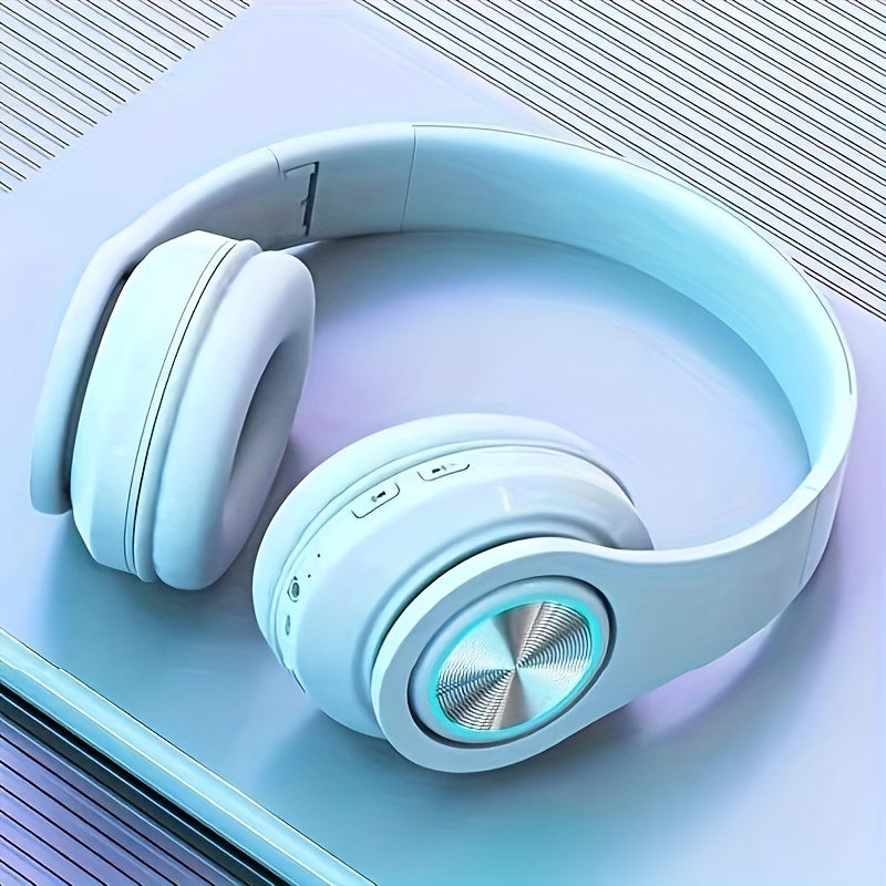 39 Luminous Wireless Headphones with Plug-in, Wired and Wireless Multifunctional Use - The Superior Findings Depot