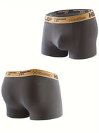 1/3/5/10pcs Plus Size Men's Cotton Boxer Briefs - Soft, Breathable, Fashion Pattern, Casual, Comfortable Underwear for Sports and Daily Wear - The Superior Findings Depot