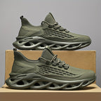 Men's Breathable Mesh Shoes - Soft Sole Shock Absorption Lightweight