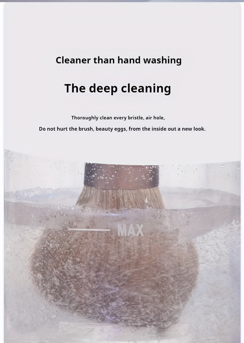 USB-Powered Makeup Brush Cleaner - Battery-Free, Odorless, Essential Beauty Tool Accessory, for Return School - The Superior Findings Depot