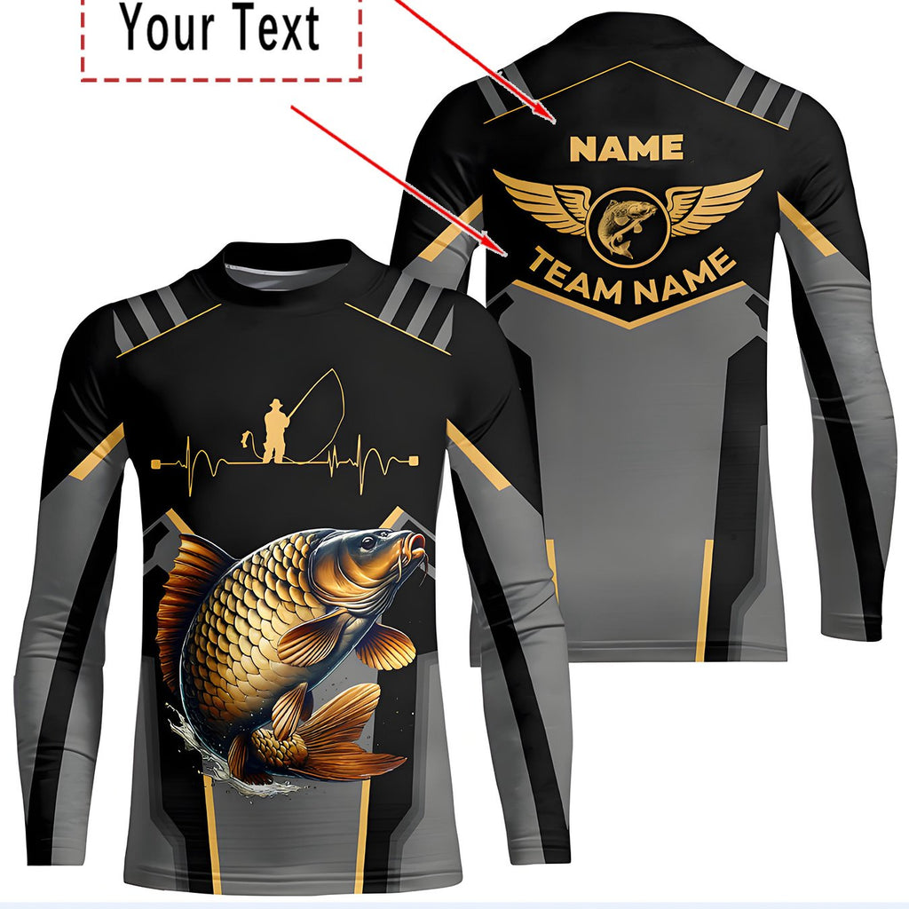 Custom Name/Number Fishing T-Shirts - Personalized Outdoor Apparel