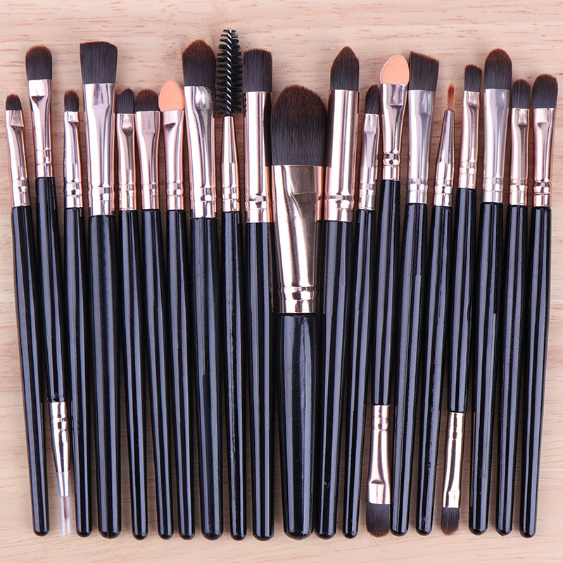 20-Piece Professional Eye Makeup Brush Set - Perfect for Creating Flawless Looks! - The Superior Findings Depot