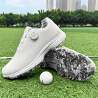THESTRON Men's Lightweight Golf Shoes - Non-Slip TPU Sole