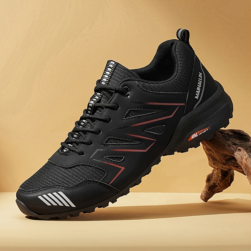 MAINALUN Men's All-Terrain Outdoor Sneakers - Anti-Slip Traction