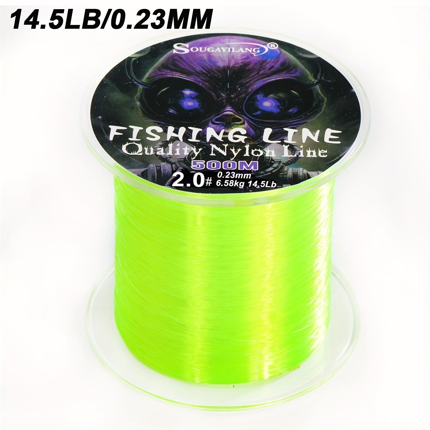 Sougayilang 500m/547yds Fishing Line, Wear-resistant Nylon Line, Fishing Accessories - The Superior Findings Depot