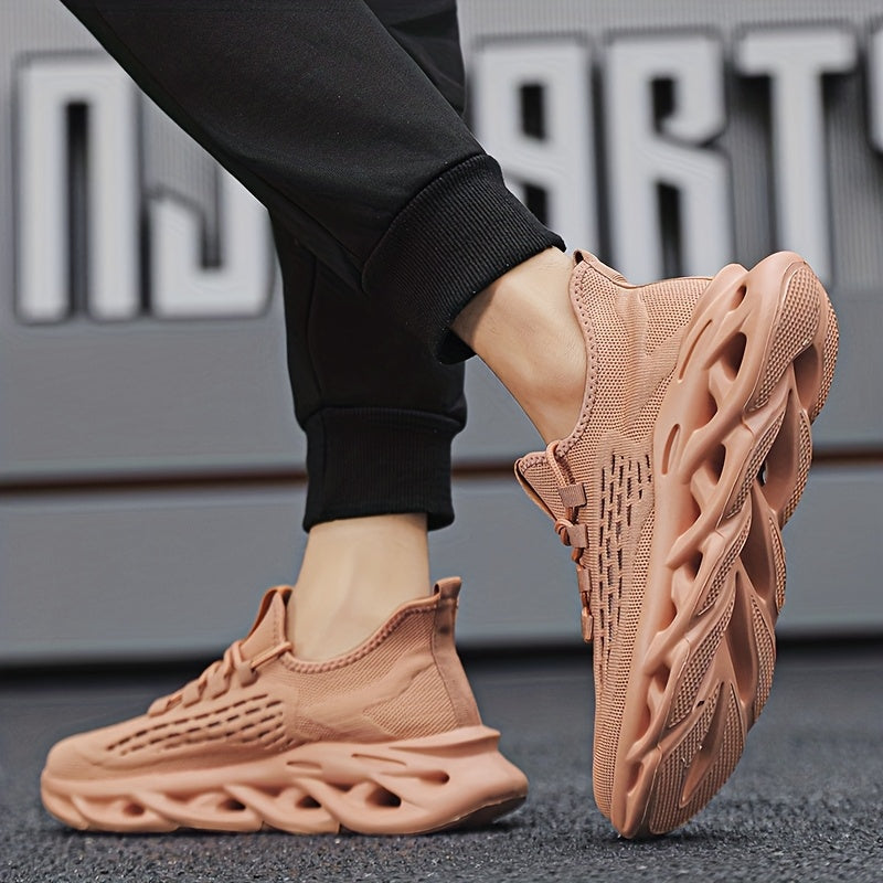 Men's Breathable Mesh Shoes - Soft Sole Shock Absorption Lightweight