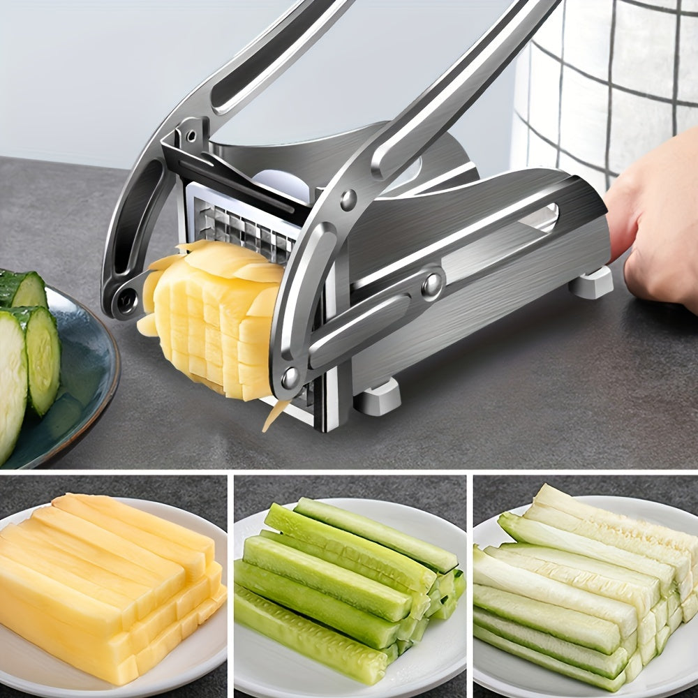 Vegetable Cutter French Fries Cutter - Stainless Steel Potato Chipper