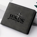 A Men'S Wallet with Letter Prints, a Multifunctional Credit Card Holder, And a Travel Coin Purse, Making It an Ideal Gift for Friends And Family. - The Superior Findings Depot