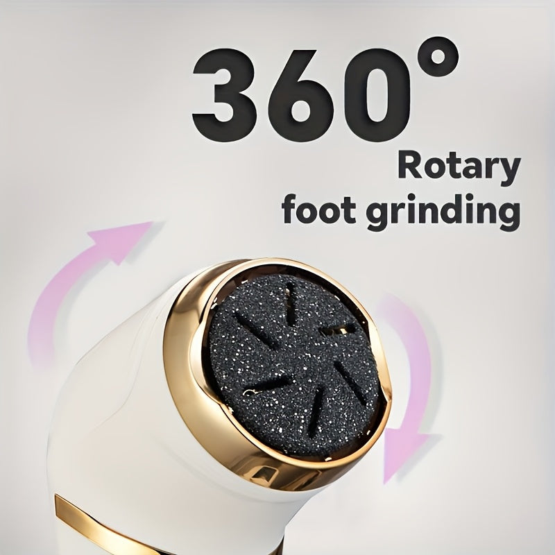 MIGUAN Rechargeable Electric Remover Machine - Portable Digital Foot & Hand File with LCD Display, Professional Pedi Care for Cracked Heels, Dead Beige, Pedicure, Ideal Gift for Diabetics & Sensitive - The Superior Findings Depot