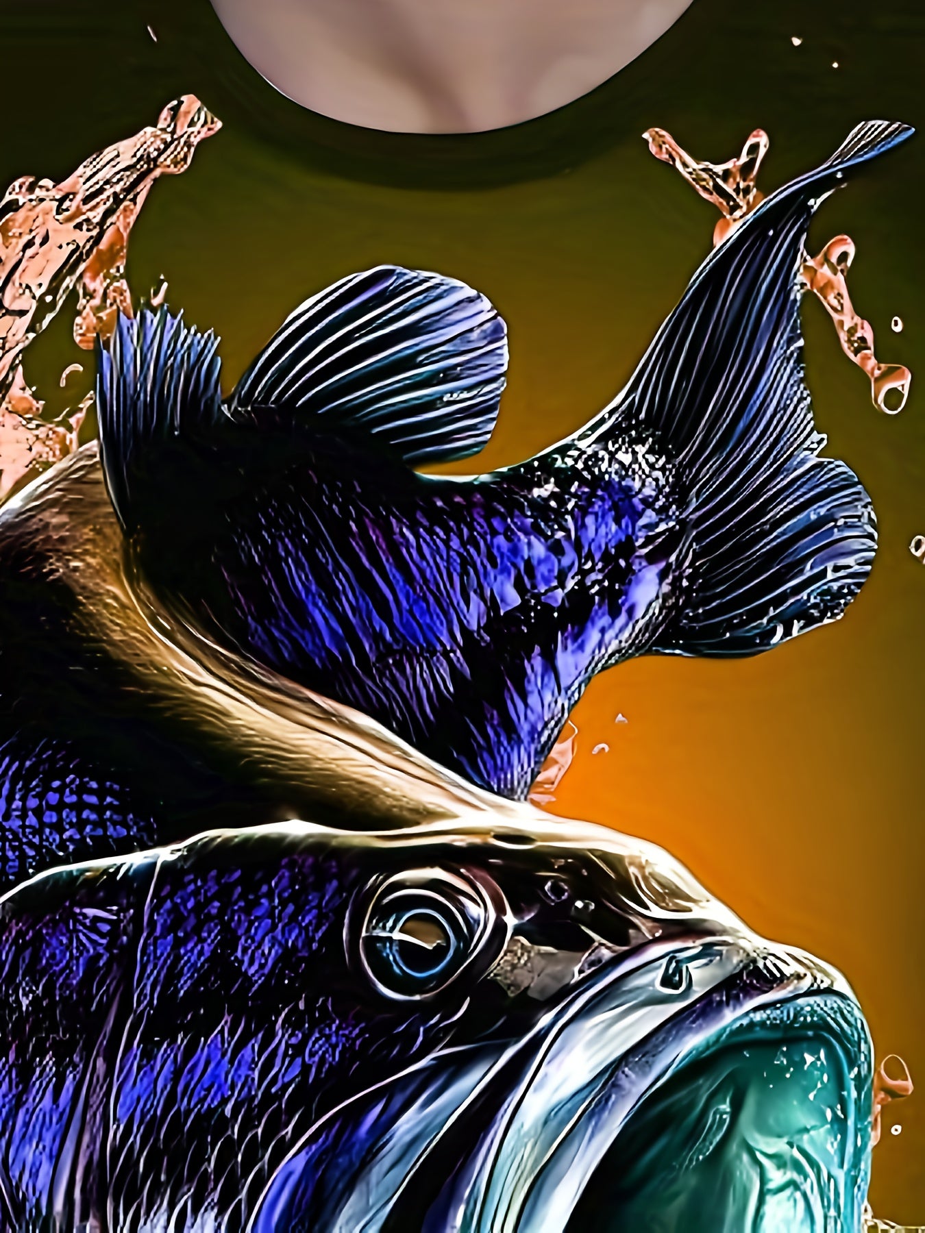 Men's Summer Creative Fashion 3D Digital Print T-Shirt