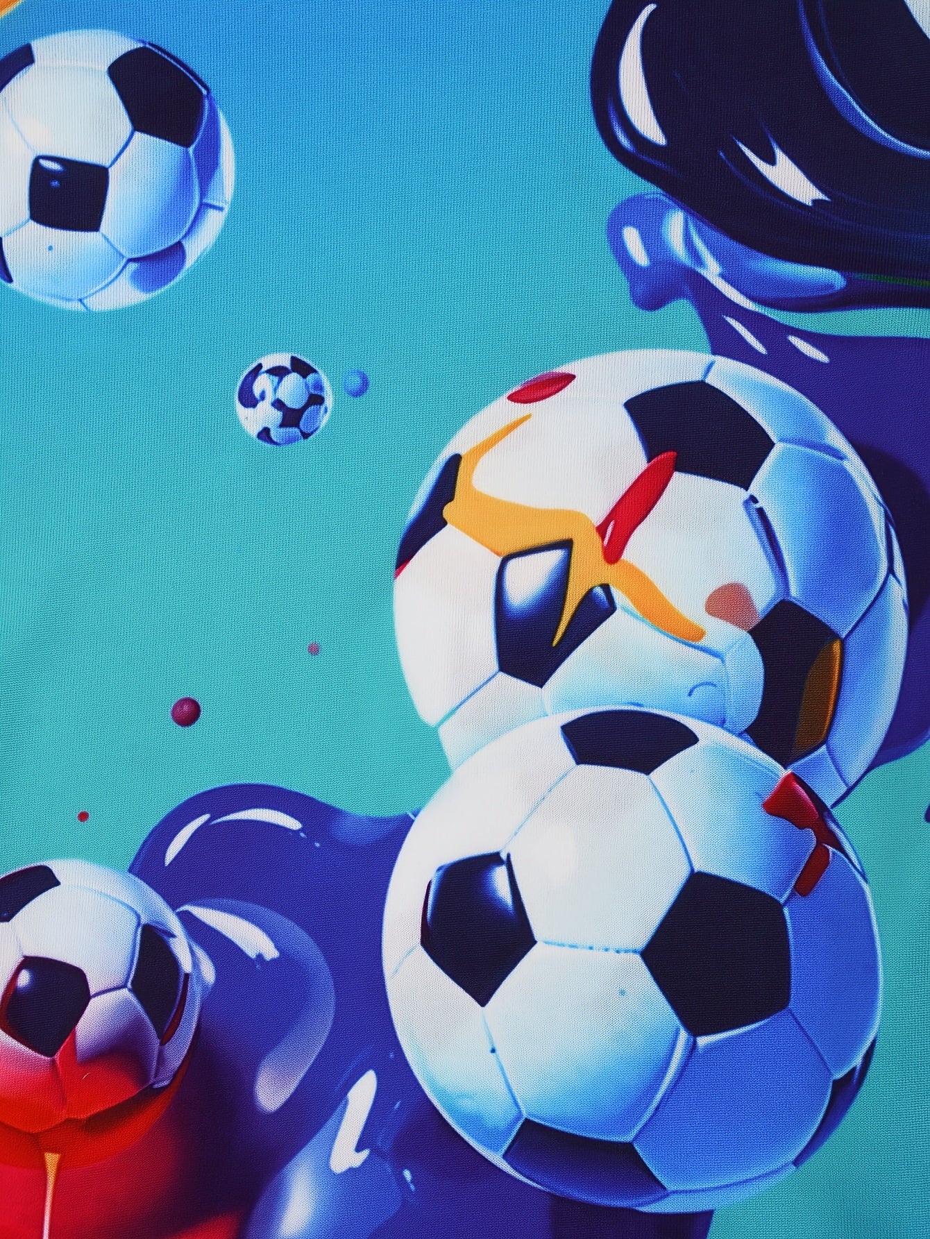 Hot-Selling ' And ' /Loungewear Sets, 3 Sets Randomly Selected. Stylish And Energetic Design, Suitable for All Seasons, Featuring Soccer Balls, Motorcycles, Planets, And Dinosaurs. Skin-Friendly, Soft, And Comfortable., Perfe - The Superior Findings Depot