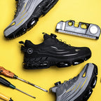 Lightweight Air Cushion Work Boots - Shock Absorption Breathable