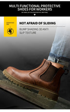 All-Season Steel Toe Work Sneakers - Breathable Safety Shoes