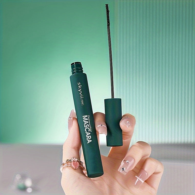 Waterproof Mascara, Long-lasting Black Eyelash Makeup for All Skins, Long-wearing and Sweat-Proof - The Superior Findings Depot