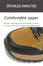 MAINALUN Men's All-Season High-Top Hiking Boots - Heavy-Duty