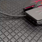 Silvery Carved Wired Mouse for E-Sports Gaming, Silent and Sound Chicken-Eating Mouse Macro for Desktops and Laptops - The Superior Findings Depot