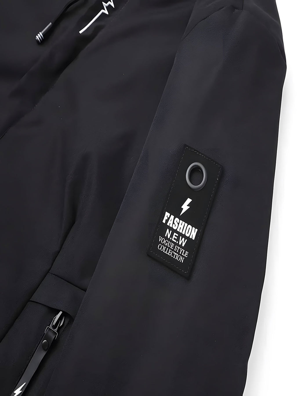 Men's South Africa Inspired Graphic Hooded Jacket - Antelope Print