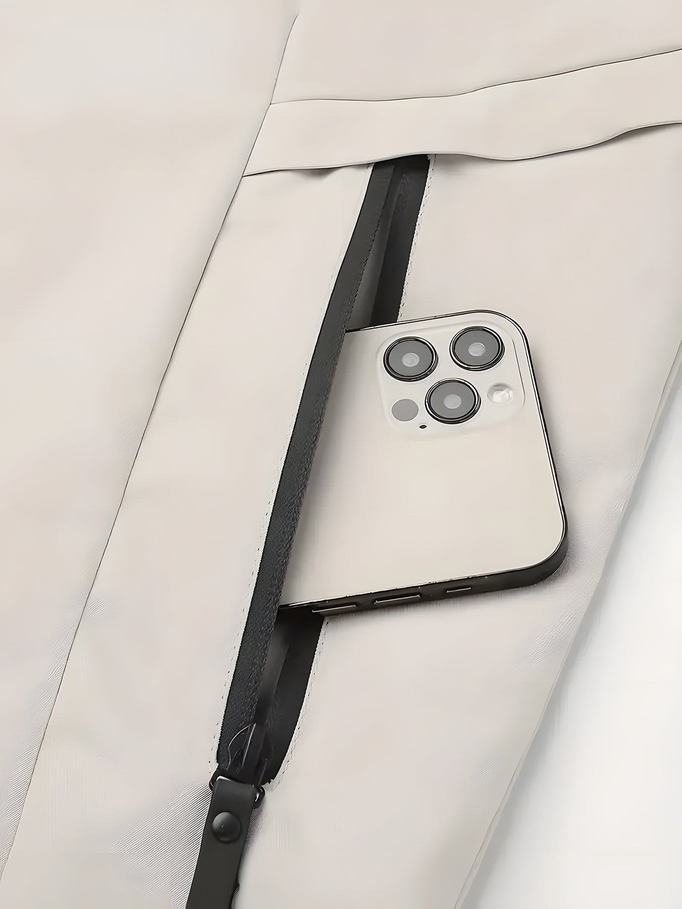 Men's K-Way Hooded Jacket - Lightweight Spring Autumn Outerwear