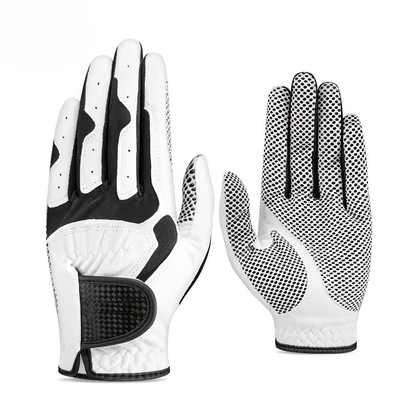 1 Golf Glove | Breathable, Elastic, Non-Slip, Wear-Resistant, Unisex, Single-Handed, Left or Right, Polyester Fiber