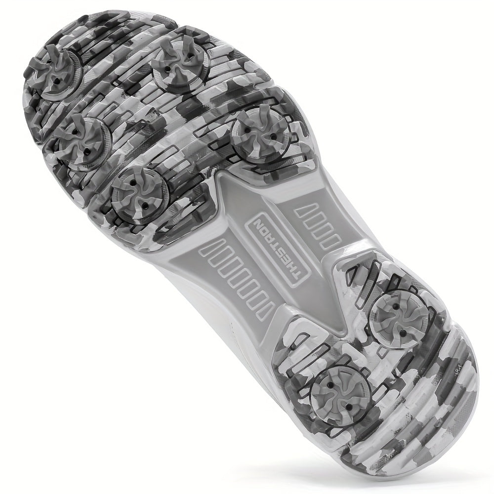 THESTRON Men's Lightweight Golf Shoes - Non-Slip TPU Sole