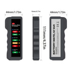 BM310 12V Car Battery & Alternator Tester with 6-LED Diagnostic System,, Reverse, Portable Auto Battery Test Tool for, Motorcycles, SUVs, Trucks, Boats, RVs, forklifts, Hybrid Vehicles (Hardwired/- - The Superior Findings Depot